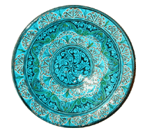 Ceramic Berber plate psm3